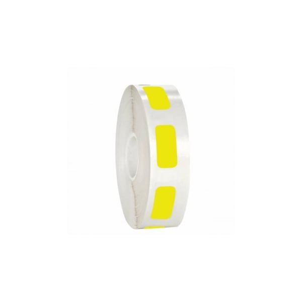 Direct Thermal Cryo-Tags, 1.05 x 0.50, Yellow, 1000/rl
